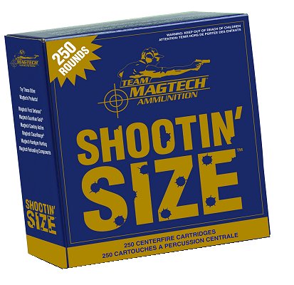 Magtech Range/Training Shootin Size 357 Mag 158 GR Semi Jacketed Soft Point (SJSP) 250 Bx/ 4 Cs