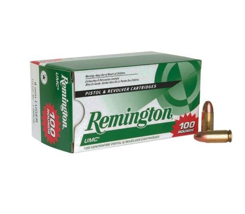 Remington 9MM 115 Grain Jacketed Hollow Point Value Pack 100rd