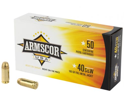 ARMSCOR AMMO 10MM 180GR FMJ 50rd box