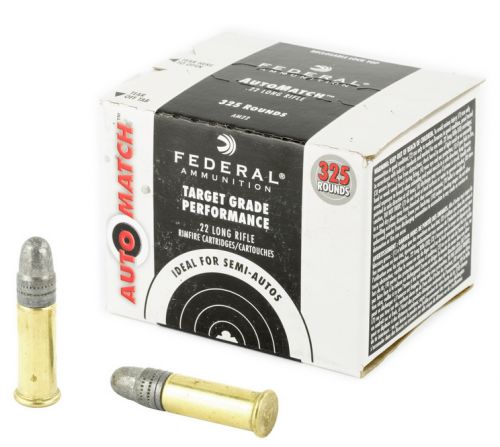 Federal AutoMatch  22LR 40gr  Lead  325rd  pack