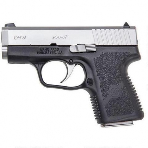 Kahr Arms CM9 Double 9mm Luger 3 6+1 Black Polymer Grip Stainless wit