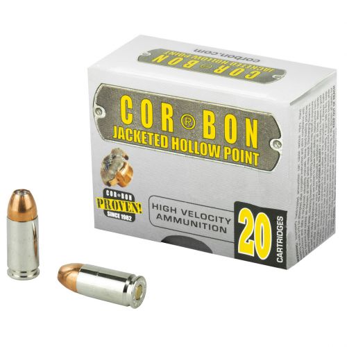 Corbon 9MM +P 115 Grain Jacketed Hollow Point