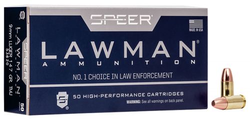 Speer 9MM 147 Grain Total Metal Jacket 50rd box