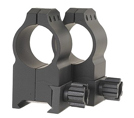 Warne Rings Tactical Extra High 1 Diameter Matte Black