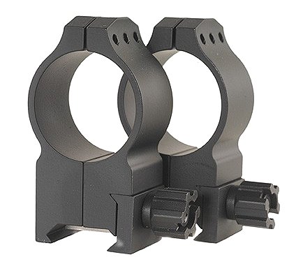 Warne TACTICAL RINGS Rings Tactical Extra High 30mm Diameter Matte Black