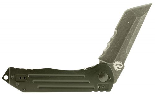 Columbia River 2-Stage Clip 4 8C13MoV Tanto Black Anodized Aluminum/St