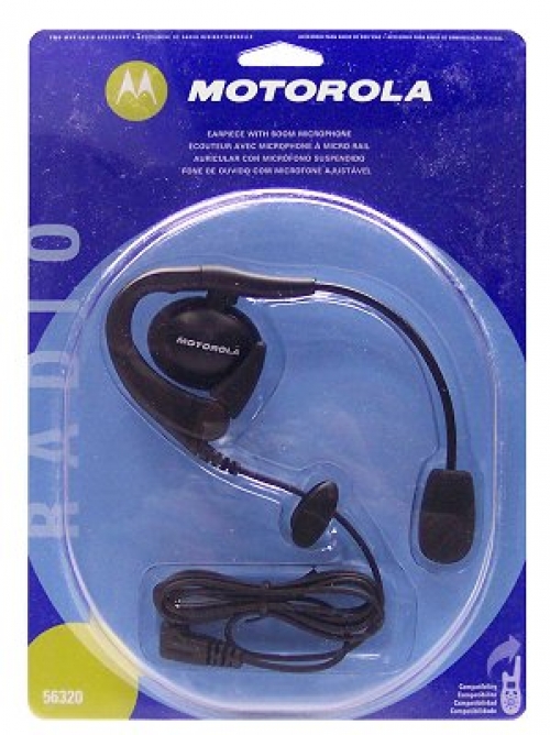 Motorola Earpiece w/Boom Microphone