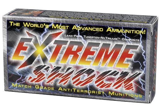 Extreme Shock 308 Winchester 168 Grain Boat Tail Hollow Point