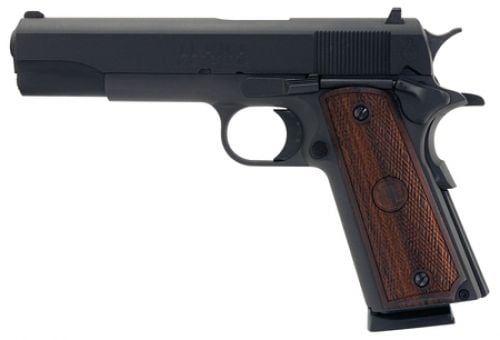 Llama 1911 Max-I Single 45 Automatic Colt Pistol (ACP) 5 8+1 Hardwood G