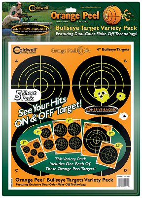 Caldwell Orange Peel Round Bullseye Targets