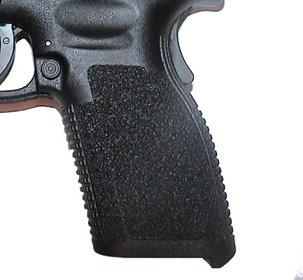 Decal Grip Springfield XD Grip Decals Blk Rubber Pre-cut Adhesive Piece