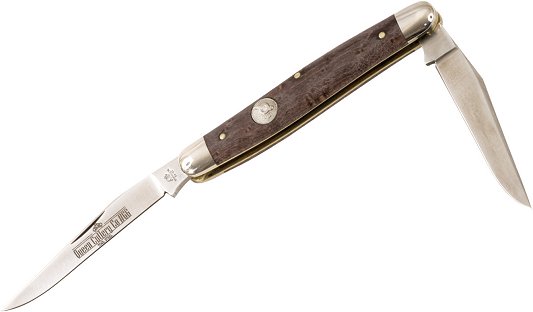 Queen Cutlery Folding Knife w/Birdseye Maple Handle