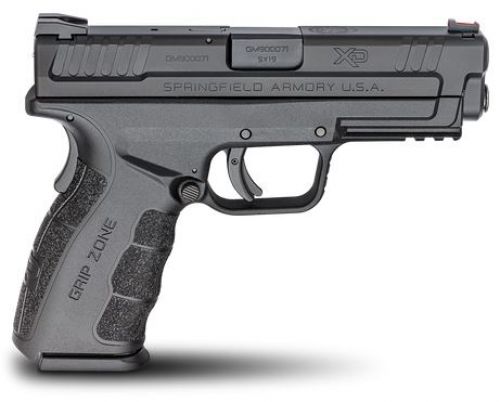 Springfield Armory XD Service 9mm Luger 4 16+1 Black Melonite Steel Slide Black Polymer Grip