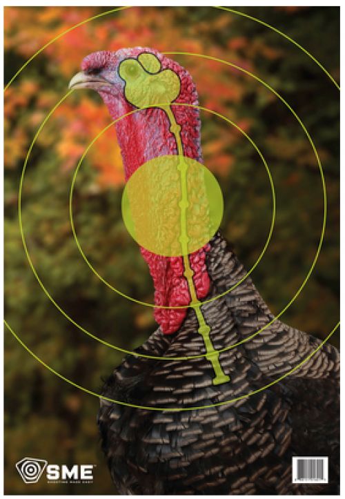 SME Turkey Vital Point Target 3 Pack 16.5 x 24