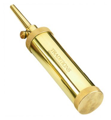 Traditions Brass Deluxe Powder Flask