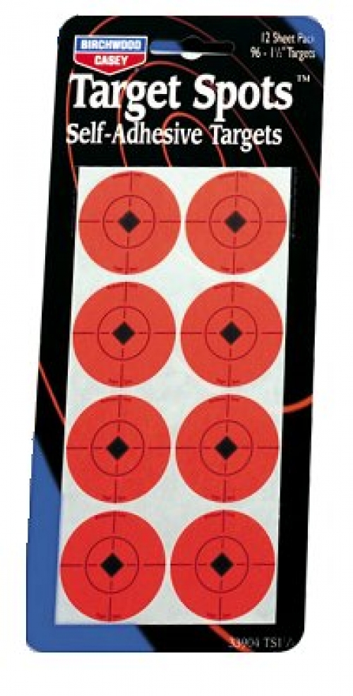 Birchwood Casey Self Adhesive Target Spots 36-2 & 72-1