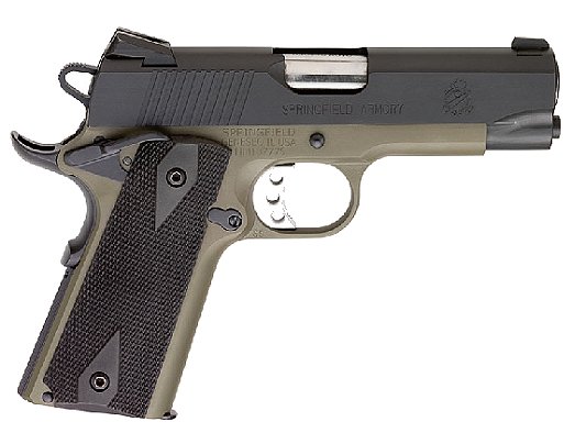 Springfield Armory 1911 45ACP Champion, Bi-Tone OD Green, Lightweig **S