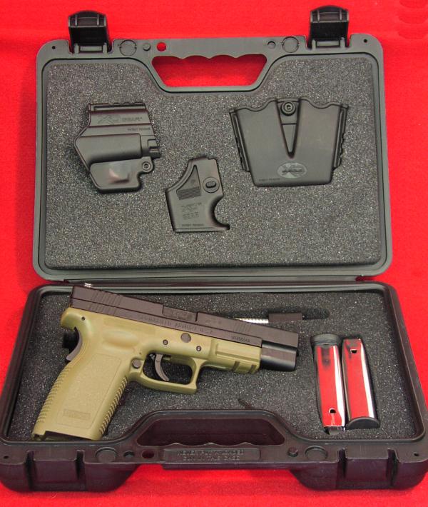 Springfield Armory XD Tactical w/NS 45 ACP 5 13+1 Poly Grip Blk/DE