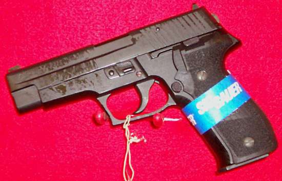 Sig Sauer P226 9mm DAK Trigger Nitron Finish Contrast Sights