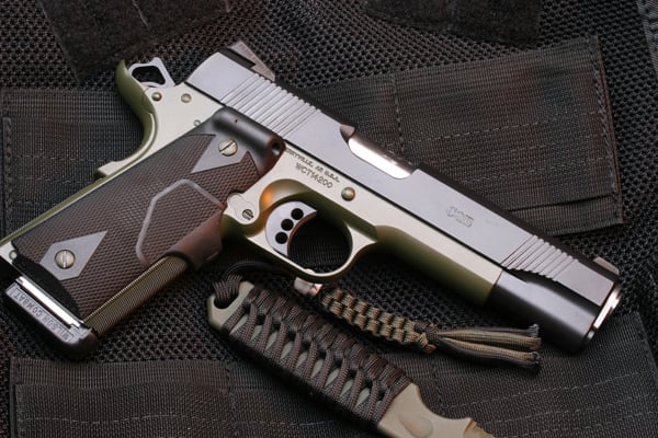 Wilson Combat CQB Green/Black Ambi Safety