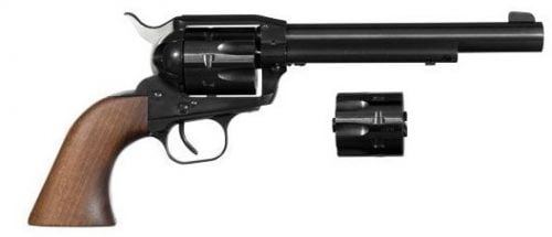 European American Armory Bounty Hunter Combo Blued 8 Round 6.75 22 Long Rifle / 22 Magnum / 22 WMR Revolver
