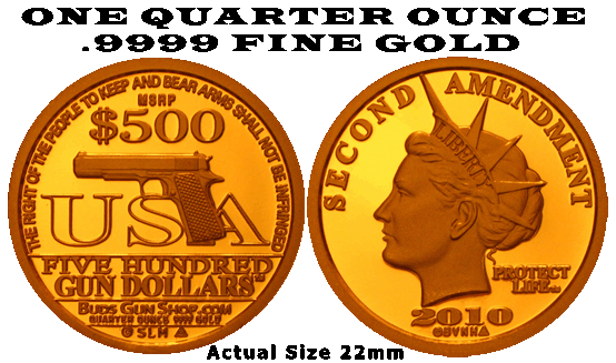 2010 Gold Gun Dollar