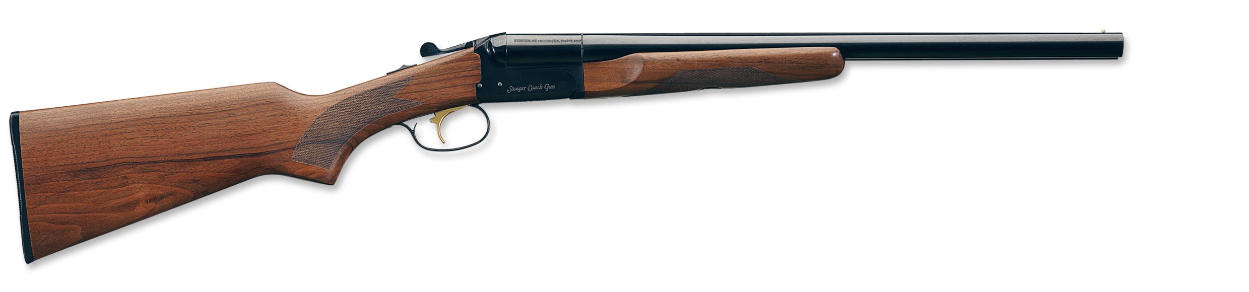 Stoeger Coach Gun 20 Ga 20 Blue Shotgun Single Trigger, Walnut Stock