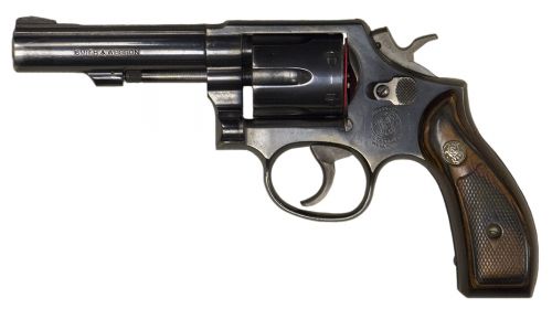 Used S&W Police Model 10 38sp Round Butt