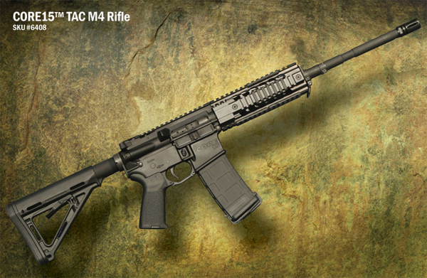 CORE 15 TAC M4 Rifle 30+1 .223 REM/5.56 NATO 16