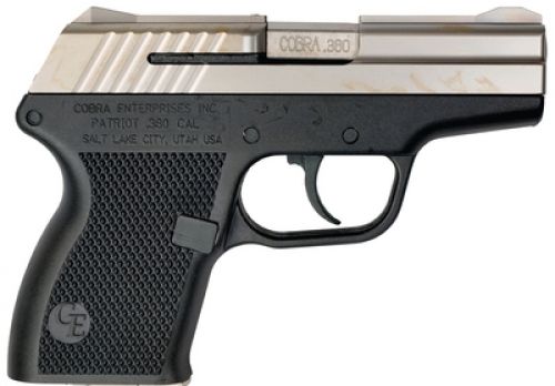 PATRIOT .380 BLK W/STS SLIDE *