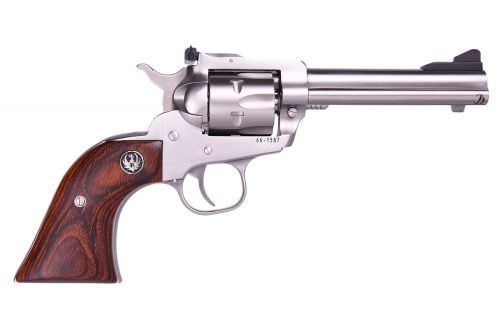 Ruger Single-Six Convertible Stainless 4.62 22 Long Rifle / 22 Magnum / 22 WMR Revolver