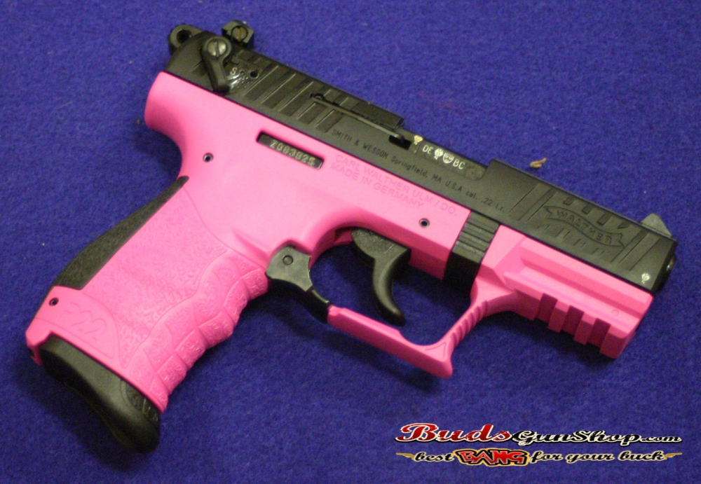 WALTHER P22 3.4 .22 LR Wildberry Finish