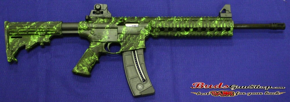 SWL M&P1522 811033 REAPER ZOMBIE .22 LR 16 COMPB 25