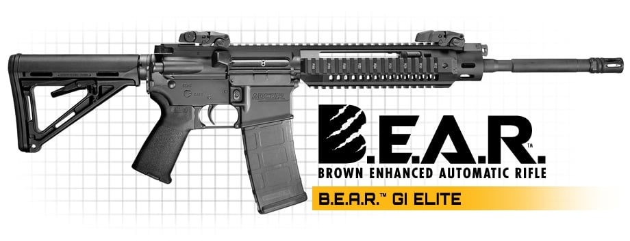 Adcor Defense B.E.A.R. GI Elite 5.56 16 w/Sights, AMFCH