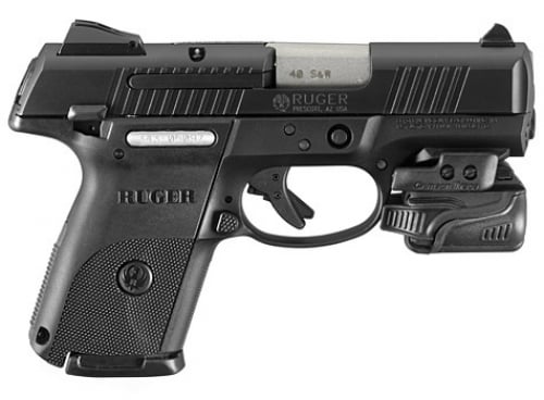 Ruger SR40c 15+1 40S&W 3.5 w/ Crimson Trace Light