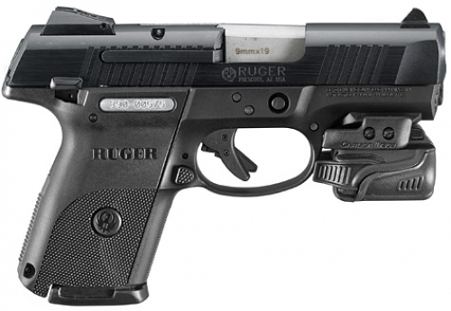 Ruger SR9c 17+1 9mm 3.5 w/ Crimson Trace Light