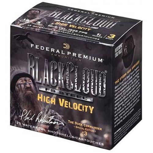 Federal Premium Black Cloud 12 ga 3 1.1 oz 3 Shot, 25