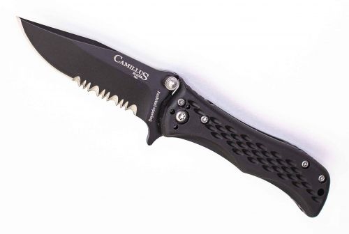 Camillus Sizzle 2.75 Black Serrated