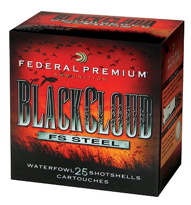 Federal Black Cloud Waterfowl 12 Ga 3 1 1/4 oz, #3 Steel Sh