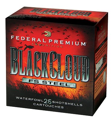 Federal Black Cloud Waterfowl 12 Ga. 3 1 1/4 oz #BB Steel S