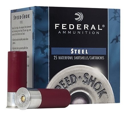 Federal Speed Shok Waterfowl 12 Ga. 2 3/4 1 1/8 oz, #4 Stee