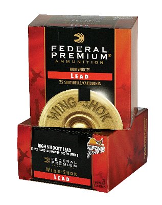 Federal Wing Shok High Velocity 12 Ga. 2 3/4 1 1/8 oz, #6 L