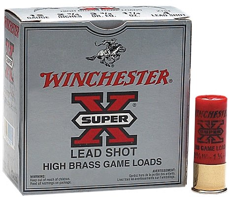 Winchester 410 Ga. High Brass Game Load 3 3/4 oz, #6 Lead Round