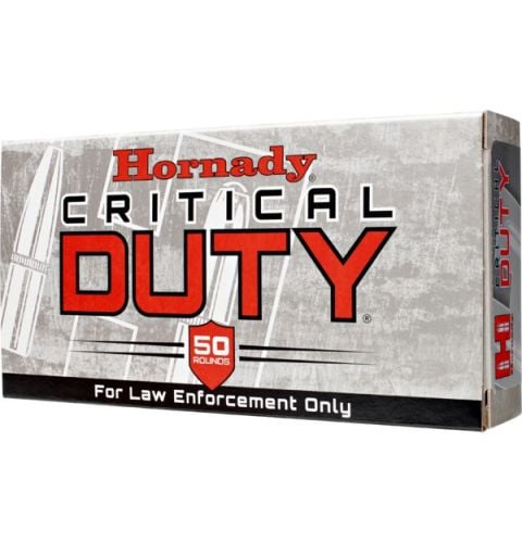 Hornady Critical Duty FlexLock 40 S&W Ammo 50 Round Box