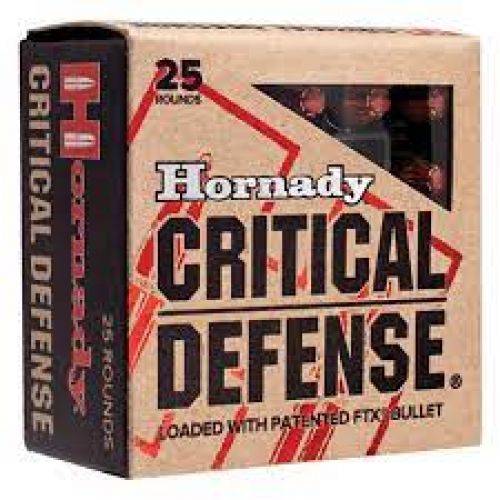 Hornady .38 Spc Critical Defense 110 Grain 25ct