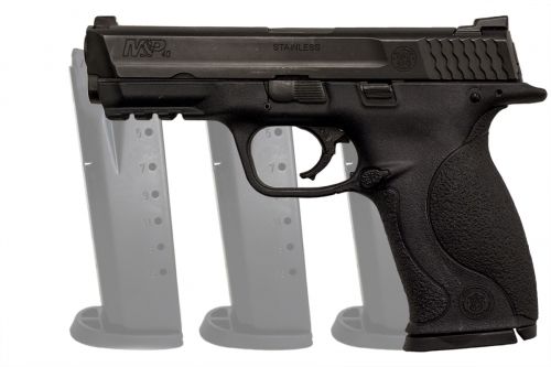 Smith & Wesson Police Trade M&P40 15+1 .40 S&W 4.25 w/ 3 Mags & Night Sights