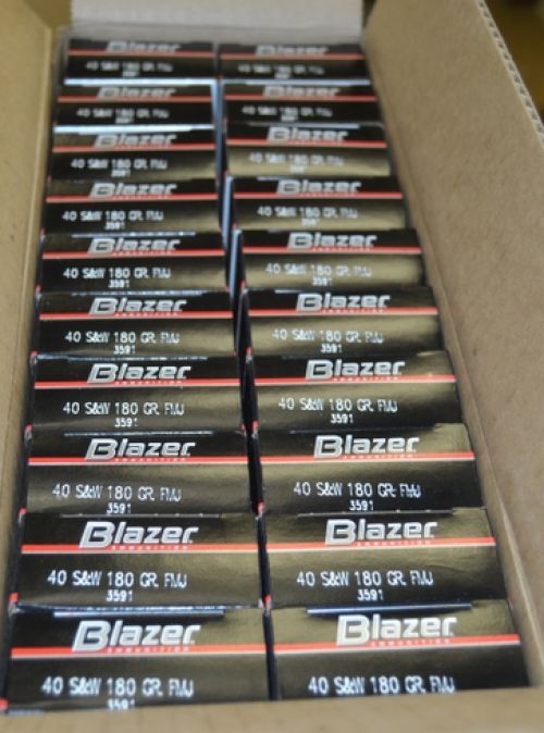 CCI 40S&W 180gr Blazer Ammo 1000 rds FREE SHIPPING