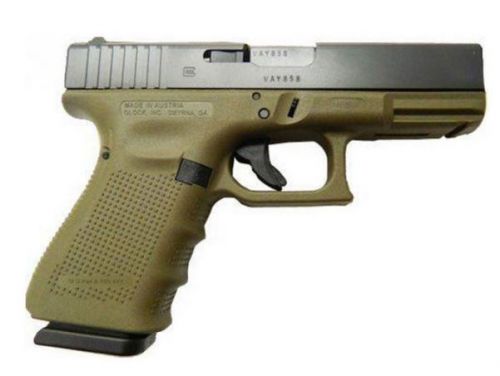 Glock 27 Gen 4 40S&W 9+1 Battlefield Green