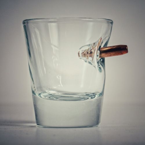 BenShot Bulletproof 1.5 oz Shot Glass