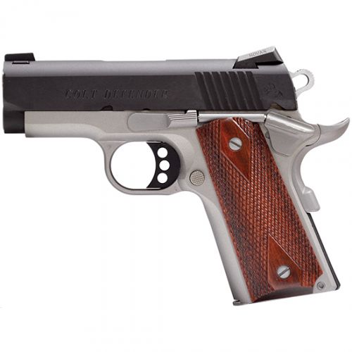 COLT CUSTOM DEFENDER 45ACP 3 BLUED & SS